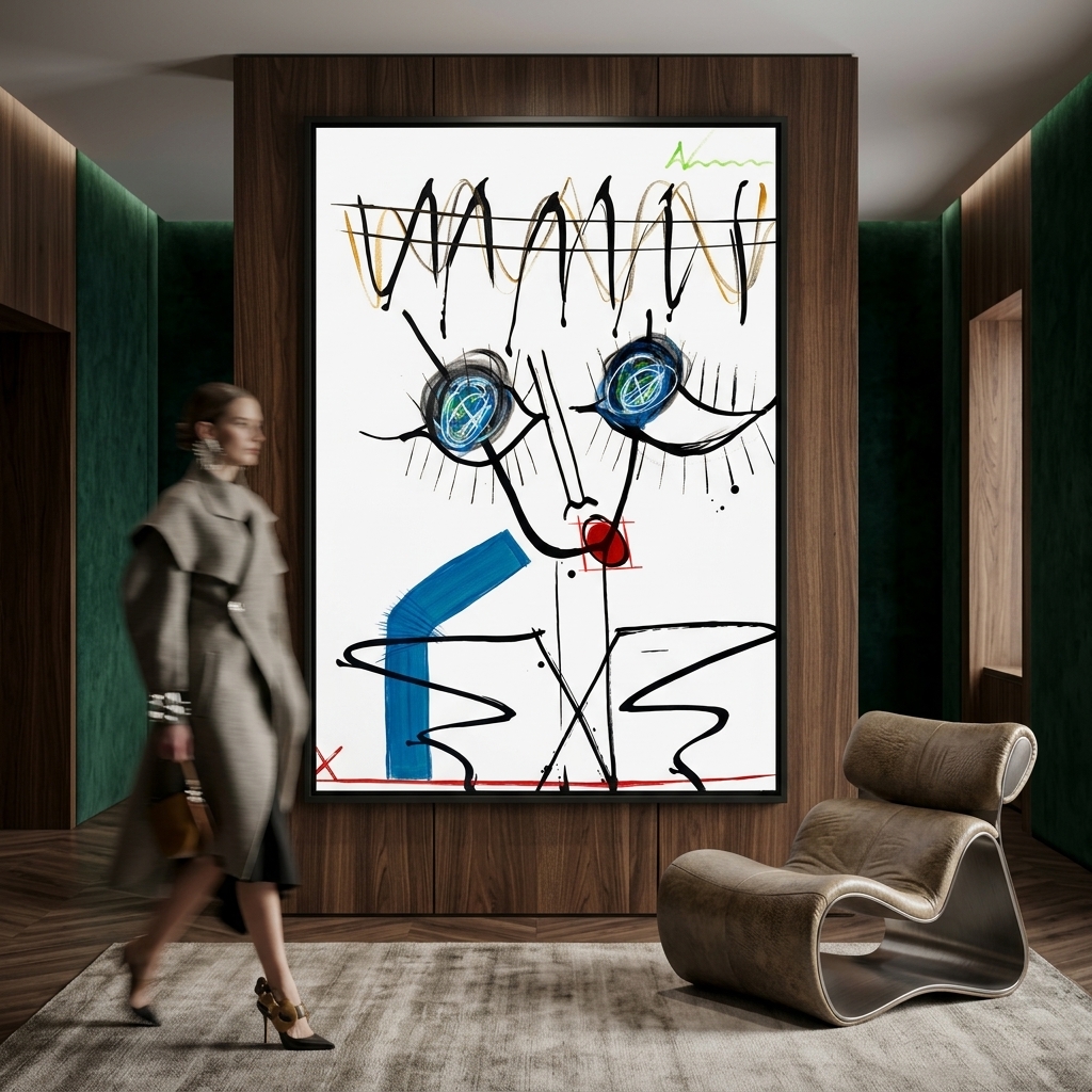 Plastic Blue Straw by original contemporary painter Mr. Normal, mr. normal, featuring high-end Mr. Normal Art, mr normal art, designed by Mr. Normal Artist, mr normal artist