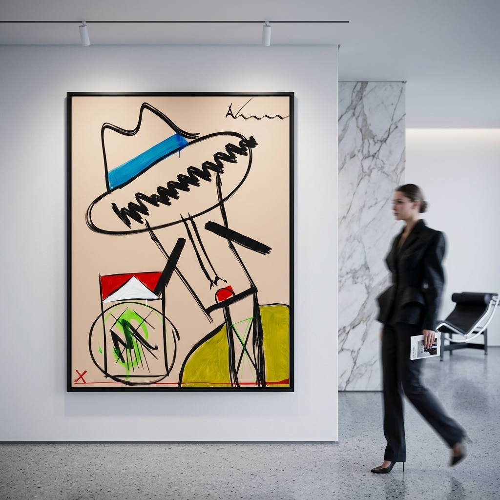 The Merchant Man by original contemporary painter Mr. Normal, mr. normal, featuring high-end Mr. Normal Art, mr normal art, designed by Mr. Normal Artist, mr normal artist